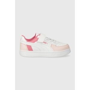 Dětské sneakers boty Puma Caven 2.0 Block AC+ PS růžová barva