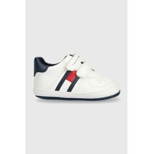 Dětské sneakers boty Tommy Hilfiger bílá barva