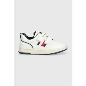 Dětské sneakers boty Tommy Hilfiger bílá barva