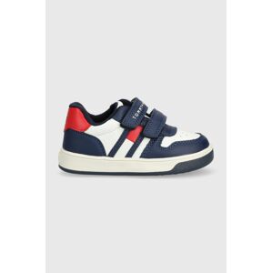 Dětské sneakers boty Tommy Hilfiger tmavomodrá barva