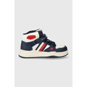 Dětské sneakers boty Tommy Hilfiger tmavomodrá barva