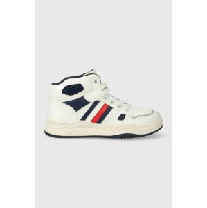 Dětské sneakers boty Tommy Hilfiger bílá barva