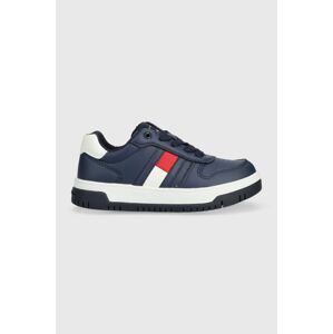 Dětské sneakers boty Tommy Hilfiger tmavomodrá barva