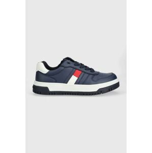 Dětské sneakers boty Tommy Hilfiger tmavomodrá barva