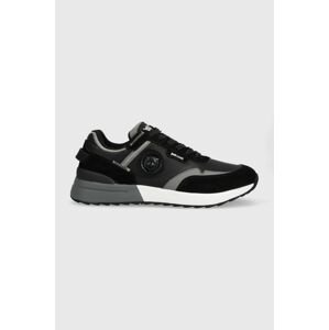 Sneakers boty Just Cavalli černá barva, 75QA3SD6 ZP379 899