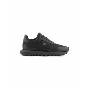 Sneakers boty Emporio Armani černá barva, X4X630 XN877 K001