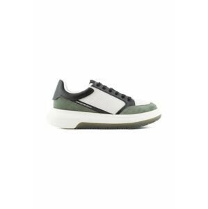 Sneakers boty Emporio Armani zelená barva, X4X633 XN885 T095