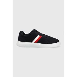 Sneakers boty Tommy Hilfiger LIGHTWEIGHT CUPSOLE tmavomodrá barva, FM0FM04587