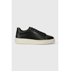 Kožené sneakers boty Gant Mc Julien černá barva, 27631219.G00