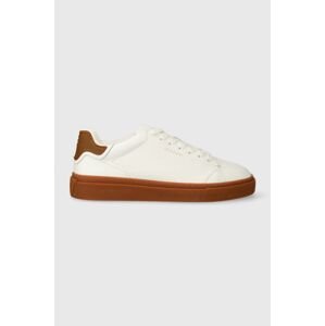 Kožené sneakers boty Gant Mc Julien bílá barva, 27631222.G13