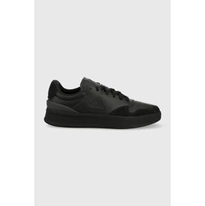 Kožené sneakers boty adidas KANTANA černá barva