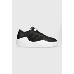 Kožené sneakers boty adidas OSADE černá barva, IG7318