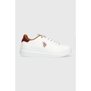 Sneakers boty U.S. Polo Assn. CODY bílá barva, CODY001M/CH1