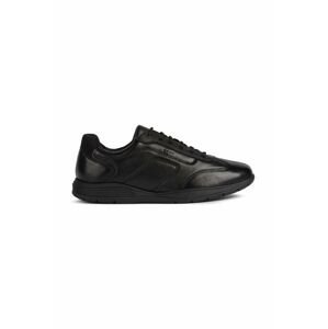 Kožené sneakers boty Geox U SPHERICA EC2 C černá barva, U16BXC 000LM C9999