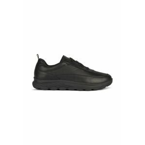 Kožené sneakers boty Geox U SPHERICA B černá barva, U36BYB 00034 C9999
