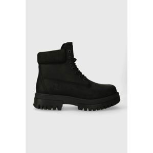 Semišové boty Timberland Arbor Road WP Boot pánské, černá barva, TB0A5YMN0151