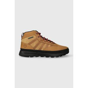 Boty Timberland Euro Trekker Mid Leather pánské, žlutá barva, TB0A62CR2311