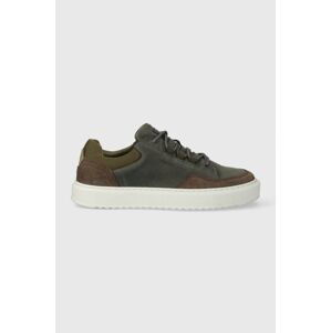 Semišové sneakers boty G-Star Raw RESISTOR BSC šedá barva, 2342008502.GRY.TPE