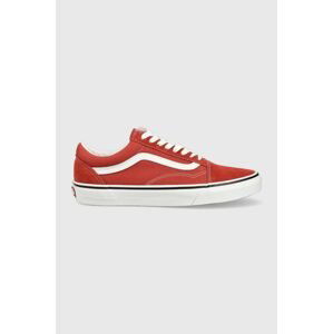 Tenisky Vans Old Skool červená barva, VN0005UF49X1