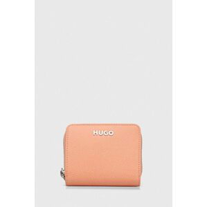 Peněženka HUGO oranžová barva