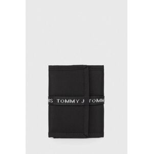 Peněženka Tommy Jeans černá barva