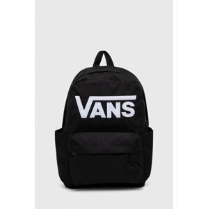 Dětský batoh Vans NEW SKOOL BACKPACK černá barva, malý, vzorovaný