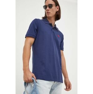 Polo tričko Levi's tmavomodrá barva