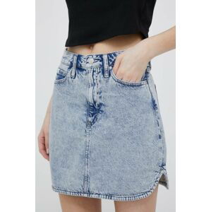 Džínová sukně Calvin Klein Jeans mini
