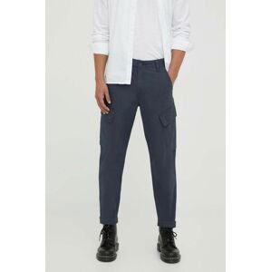 Kalhoty Levi's XX TAPER CARGO pánské, šedá barva, jednoduché