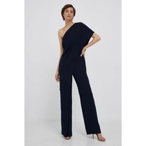 Overal Lauren Ralph Lauren tmavomodrá barva, cold shoulder