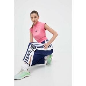 Tepláky adidas Originals Adicolor Classics Adibreak Track Pants tmavomodrá barva, vzorované, IK3853