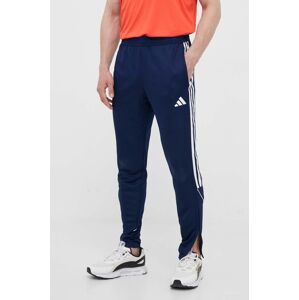 Tréninkové kalhoty adidas Performance Tiro 23 tmavomodrá barva, s aplikací, HS3529