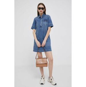 Džínové šaty Pepe Jeans mini