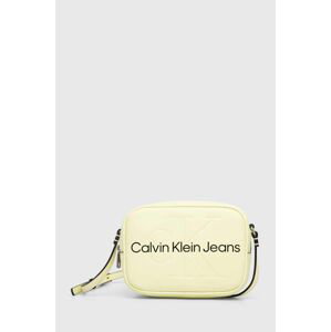 Kabelka Calvin Klein Jeans žlutá barva
