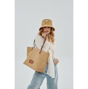 Kabelka LE SH KA headwear Beige Summer Bag béžová barva