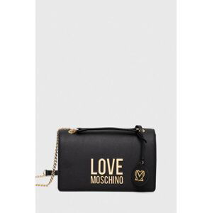 Kabelka Love Moschino černá barva