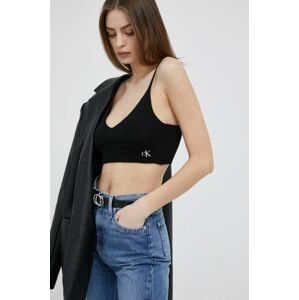 Top Calvin Klein Jeans dámský, černá barva