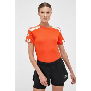 Tréninkové tričko adidas Performance Squadra 21 oranžová barva