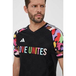 Tréninkové tričko adidas Performance Pride Tiro černá barva