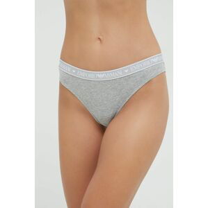 Kalhotky brazilky Emporio Armani Underwear šedá barva