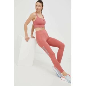 Sportovní podprsenka adidas Performance Powerimpact růžová barva