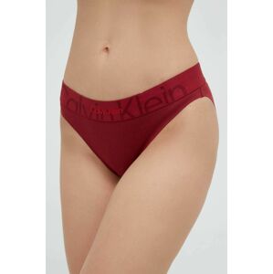 Kalhotky Calvin Klein Underwear vínová barva