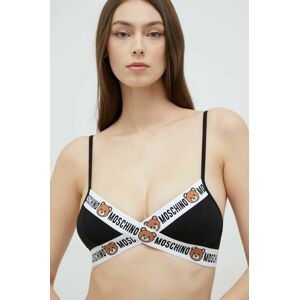 Podprsenka Moschino Underwear černá barva,