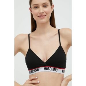 Podprsenka Moschino Underwear černá barva,