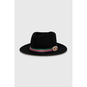 Vlněný klobouk Aldo Wendanad černá barva, vlněný