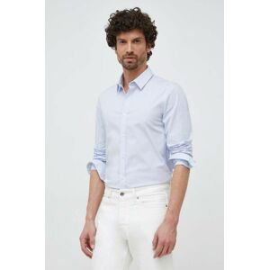 Košile Calvin Klein pánská, slim, s klasickým límcem, K10K110856