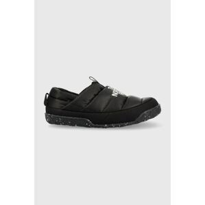 Pantofle The North Face Women S Nuptse Mule černá barva