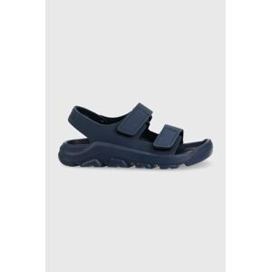 Dětské sandály Birkenstock tmavomodrá barva