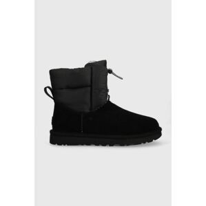 Sněhule UGG W Classic Maxi Toggle černá barva, 1130670