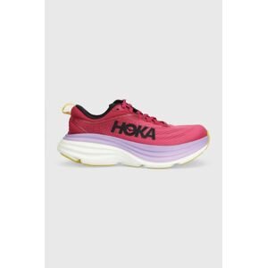 Běžecké boty Hoka Bondi 8 růžová barva, 1127952
